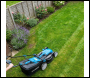 Hyundai 38cm / 15 inch  40V (2x20V) Brushless Cordless Lawnmower, 50min Runtime, 36L Bag - HY40CLM38