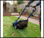 Hyundai 38cm / 15 inch  40V (2x20V) Cordless Artificial Grass Sweeper Brush, Brushless, 45L Collection Bag - HY40CSW38