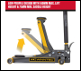 WINNTEC® +SERIES 3 Ton Low-Profile Trolley Jack - Code 09714