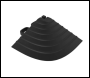 TUV Corner piece for Vented Floor Tiles – Black Colour – Box of 34 pcs