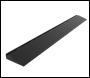 TUV MALE Edge piece for Vented Floor Tile – Black Colour – Box of 34 pcs – 400mm long