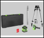Grettz G60 Red Beam Rotary Laser Kit inc Tripod, Staff and Receiver