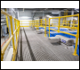 Blue Diamond GRP Grating 3003 x 1020 x 50mm Sq Grip Top Per Sheet (Grey, Green or Yellow)