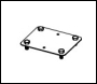 Armorgard Castor Fixing Plate to suit Armorgard 6 inch  Castors - Per 1 - CAS-CP