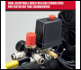 SIP 110V 24L Low Noise Direct Drive Compressor - Code 05871