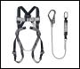 Martcare Kit Single Fall Arrest with 2-Point Harness + 1.5m Single Fall Arrest Lanyard - FAR1131