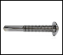 Evolution Fasteners A2 Bi-Metal Low Profile Pan Head Self-Drilling Screw - 5.5x38mm - Box Qty 200 - BMTSLP5.5-38-5