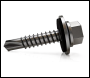 26mm Tek Screw Hex Head With Bonded EPDM Washer TSBW5.5-26-3 (5.5mm x 26mm) Box of 250