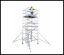 Eiger 500 Double Width Ladder Frame Tower Complete - 2.5 Metre Length