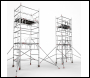 Eiger 500 Double Width Ladder Frame Tower Complete - 2.5 Metre Length