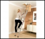 Werner Easiway Aluminium 3 section sliding loft ladder (general use) - Code 31334000