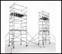 Eiger 500 - 9.5m Working Height Single Width Ladder Frame Tower - 1.8m Length