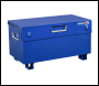 TradeSafe TS 4 x 2 x 2 Site Box with Hydraulic Arms - Blue