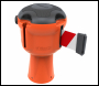 Skipper Retractable Barrier Orange - Tape Holder - with 9m Tape Skipper - Skipper Barrier (use with most cones) - Code Skipper01