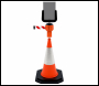 Skipper Retractable Barrier Orange - Tape Holder - with 9m Tape Skipper - Skipper Barrier (use with most cones) - Code Skipper01