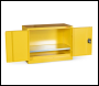 Armorgard Safestor, Hazardous Floor Cupboard 900x480x700 c/w 1 Shelf - Code HFC1