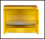 Armorgard Safestor, Hazardous Floor Cupboard 900x480x700 c/w 1 Shelf - Code HFC1