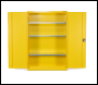 Armorgard Safestor, Hazardous Floor Cupboard 1200x480x1800 c/w 3 Shelves - Code HFC6