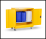 Armorgard Safestor Hazardous Mobile Cupboard inc Castors 900x480x1010 - Code HMC2