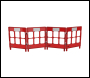 JSP 4 Gate Workgate® Barrier (Red or Yellow)