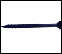6.3 x 70mm Masonry Screws with Countersunk Head - Box of 100