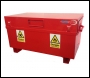 TradeSafe TSF 4 x 2 x 2 Flame Box with Hydraulic Arms - Flame Retardant Site Box