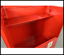 TradeSafe TSF 4 x 4 x 2 Flame Vault with Hydraulic Lid Arms - Fire Retardant Site Vault