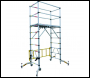 Zarges TT002 Teletower Aluminium Telescopic Scaffold Tower with Toeboards