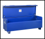 TradeSafe TS 6 x 2 x 2 Large Vehicle Box with Hydraulic Lid Arms - Blue Van Box