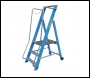 Lyte Widestep Platform Fibreglass Step Ladder - 3 Treads - 1.62m (GFWP3)