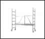 Zarges Reachmaster Mobile Scaffold Tower - 3.7 Metre Working Height - 1.7 Metre Platform Height - Stabilisers Included - Code: 5600103