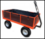 Sherpa Large Garden Trolley Cart (Including Free Liner + Puncture Proof Tyres) - Code SLGT3