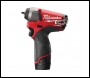 Milwaukee M12 FUEL Compact ¼″ Impact Wrench - M12CIW14-0