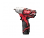 Milwaukee M12 Sub Compact ⅜″ Impact Wrench - M12BIW38-0