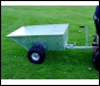 SCH Galvanised Tipping Dump Trailer - Wide Profile Wheels