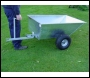 SCH Galvanised Tipping Dump Trailer - Wide Profile Wheels