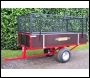 SCH Two wheel timber 15CWT Tipping Trailer