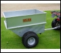 SCH Large Capacity Galvanised Tipping Dump Trailer - Flotation Wheels