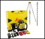 Leica Rugby 640 Rechargeable Laser Level C/W RE120 Aluminium tripod and 5M staff