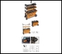 Beta C27S Folding Tool Trolley for Outdoor Jobs - C27S (Code 027000201)