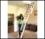 Lyte Easiloft Timber 3 Section Loft Ladder - Code LELW3