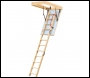 Lyte Easiloft Timber 3 Section Loft Ladder - Code LELW3