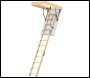 Lyte Easiloft Timber 4 Section Loft Ladder - Code LELW4