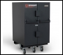 Armorgard Fittingstor Mobile Fittings Cabinet, Bi-fold design 915x990x1570  - FC5