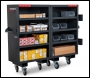 Armorgard Fittingstor Mobile Fittings Cabinet, Bi-fold design 915x990x1570  - FC5