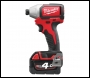 Milwaukee M18 Compact Brushless Impact Driver - M18BLID-402C