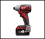 Milwaukee M18 Compact Impact Driver - M18BID-202C