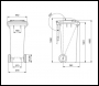 Oaklands 140 Litre Wheelie Bin