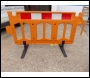 Oaklands Firmus - 2m Pedestrian Barrier System Orange