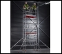 PopUp MiTOWER Plus Two Man Scaffold Tower: Working Heights 4m, 5m, 6m, 7m or 8m